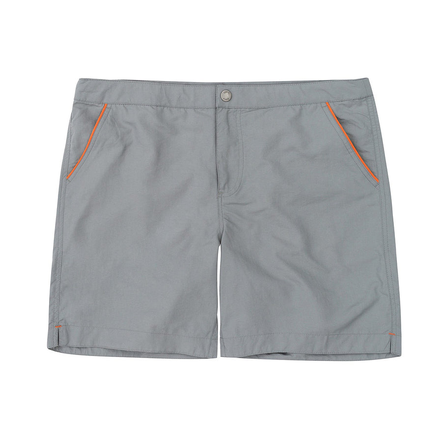 Rio 6.5" Anchor Grey with Boto Pouch Lining Swim Trunks